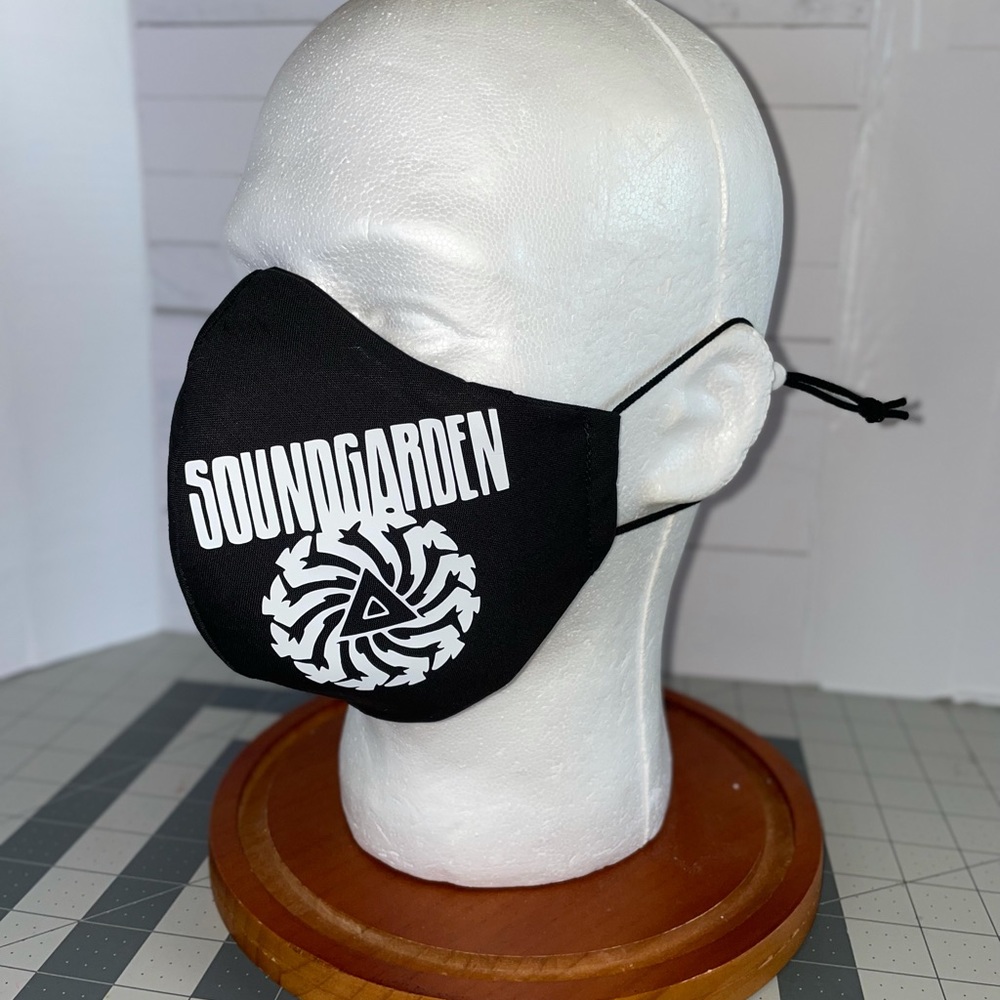 Sound garden face mask music band